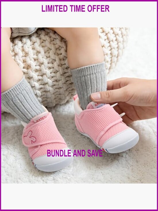 Amazon.com | STQ KIDS Baby Shoes Wide Toe Box Barefoot  Infant Walking Shoes Wide Toe Box Breathable Non-Slip Sneakers Lightweight